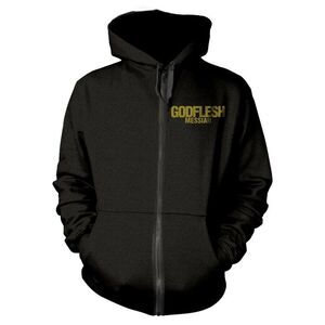 Godflesh Unisex Adult Messiah Full Zip Hoodie / Black